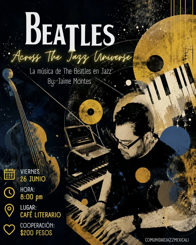 Flyer de Across The Jazz Universe
