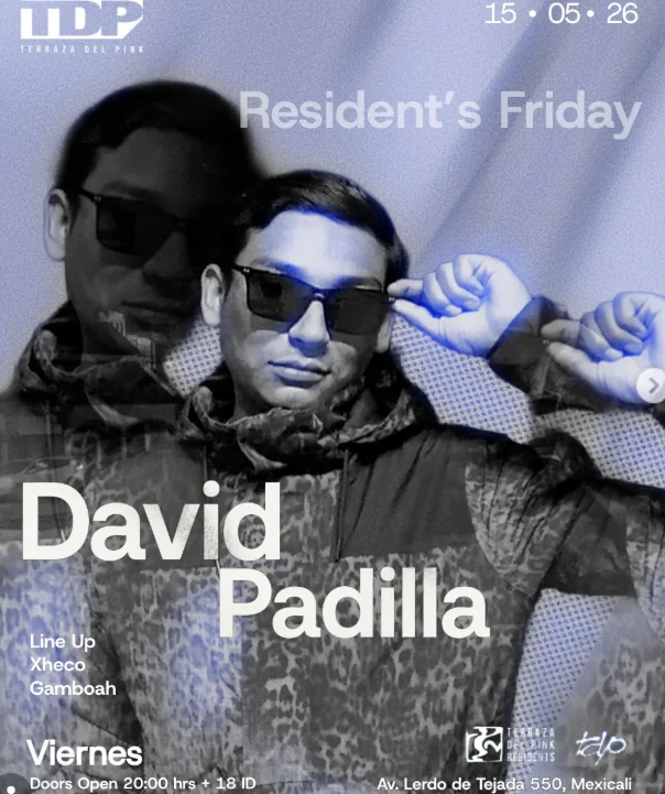Flyer de David padilla Dj set 