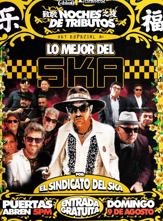 Flyer de Lo mejor del SKA