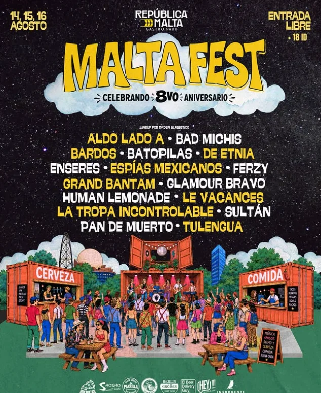 Flyer de MALTA FEST