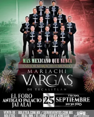 Mariachi Vargas de tecalitlán En tijuana