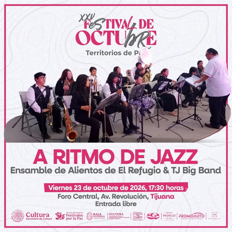 Flyer de A Ritmo de Jazz