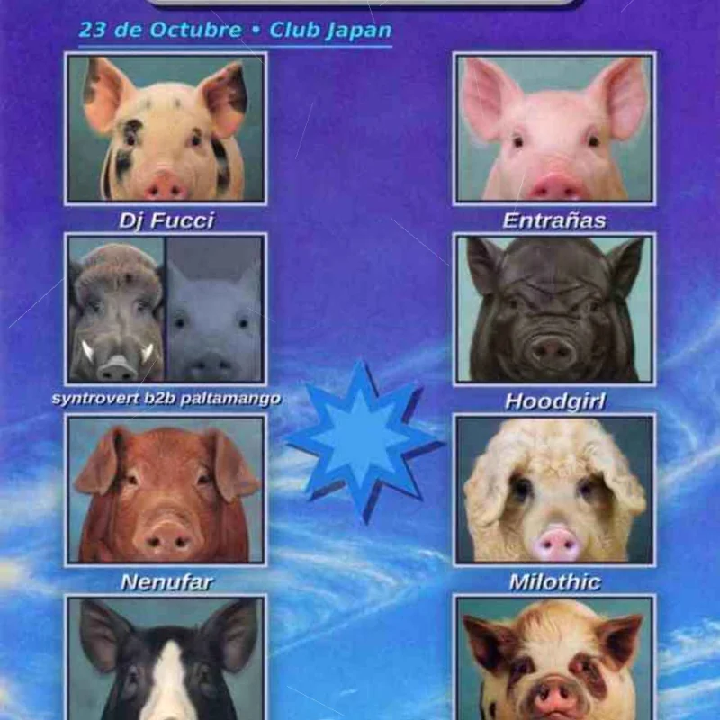Flyer de MARRANEO X JAPAN