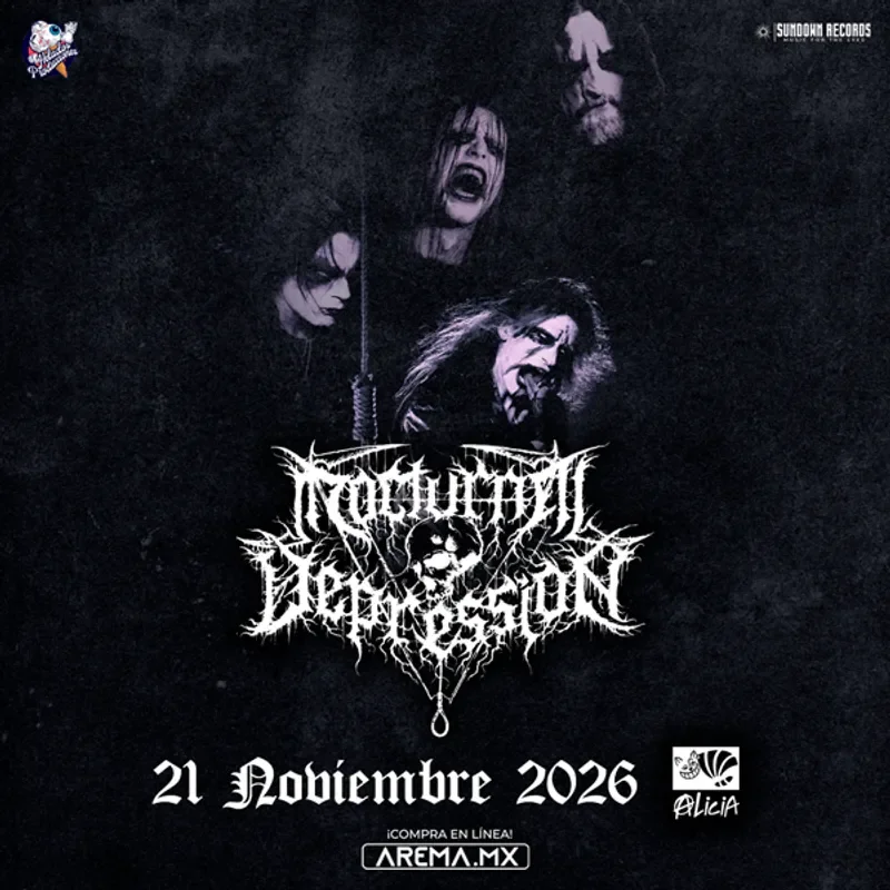 Flyer de Nocturnal Depression