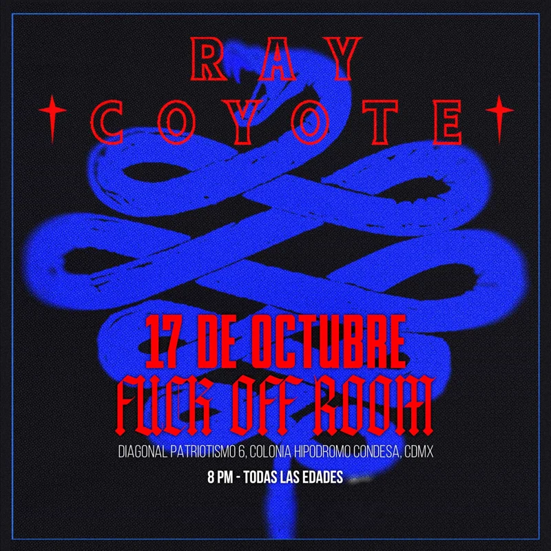 Flyer de RAY COYOTE