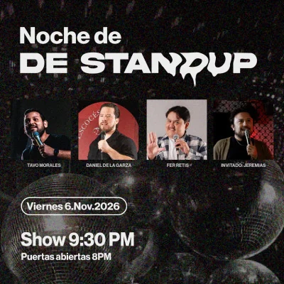 Flyer de Noche de Standup