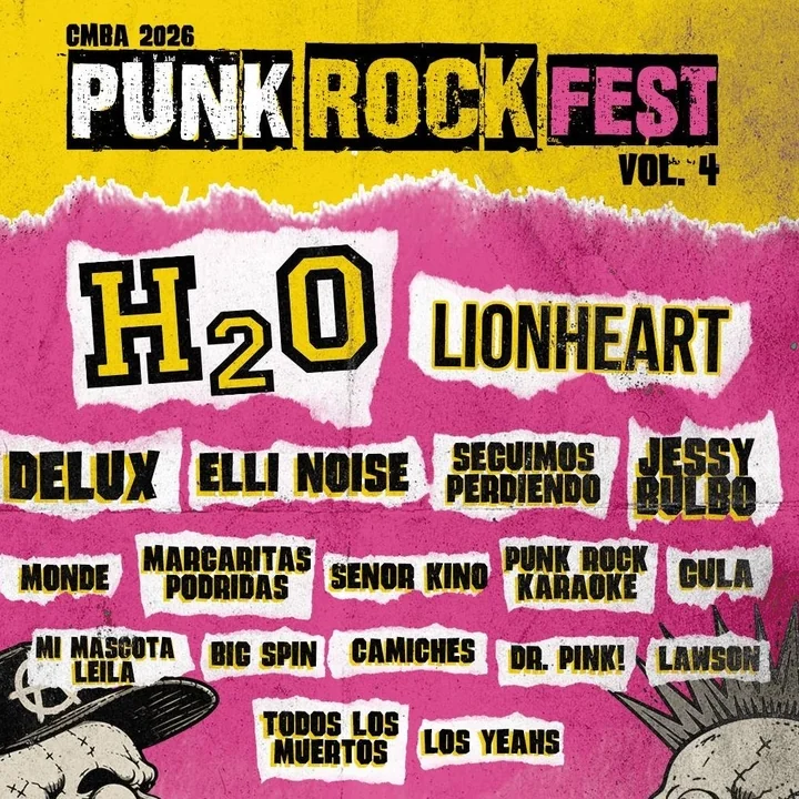 Flyer de Punk Rock Fest vol4