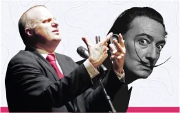 Flyer de Conferencia Dalí
