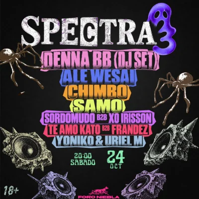 Flyer de SPECTRA 3