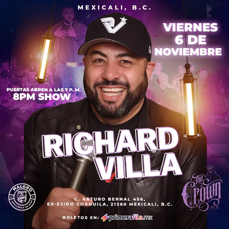 Flyer de Richard Villa 