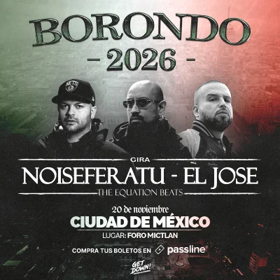 Flyer de Noiseferatu y El Jose en Mexico
