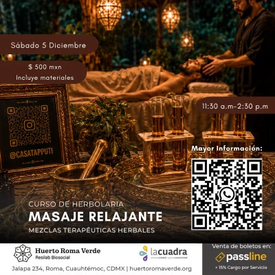 Flyer de Masaje Relajante