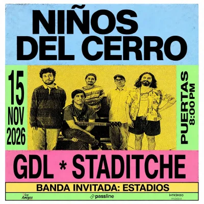 Flyer de Niños del Cerro