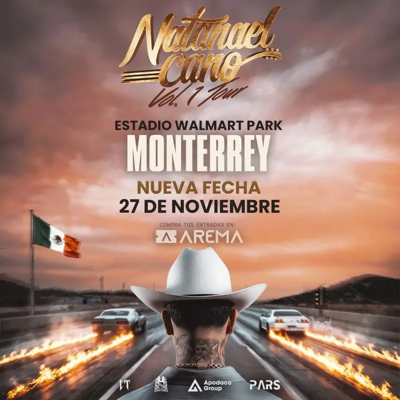 Flyer de Natanael Cano