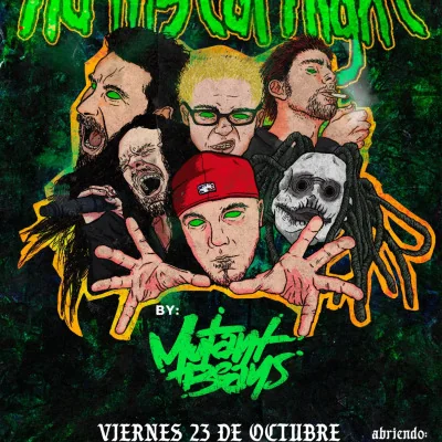 Flyer de Mutant Beans: Nu Metal Night 