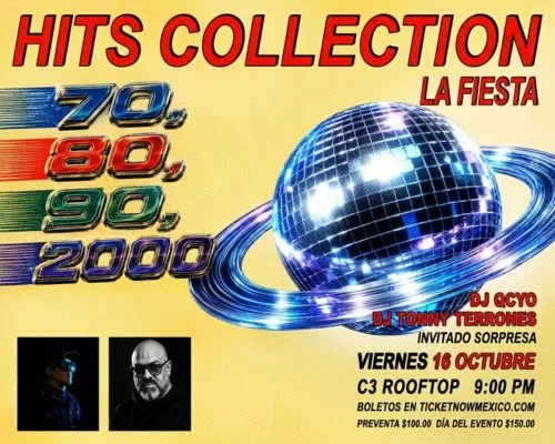 Flyer de HITS COLLECTION | LA FIESTA