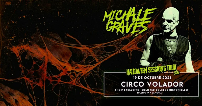 Flyer de Michale Graves 