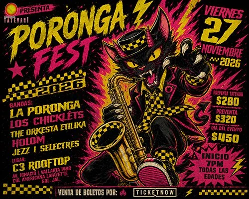 Flyer de PORONGA FEST 2026