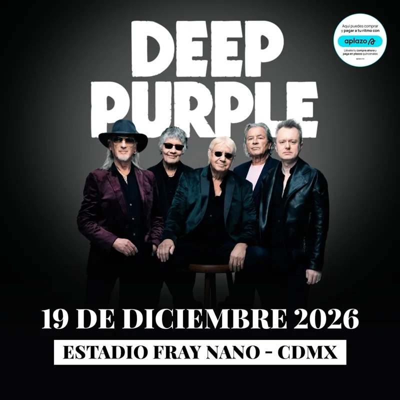 Flyer de DEEP PURPLE