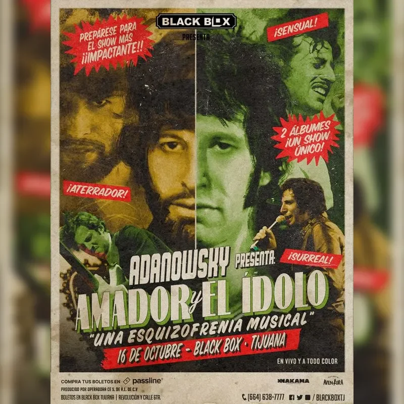 Flyer de Adanowsky