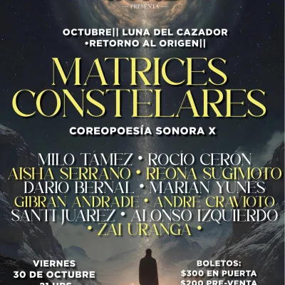 Flyer de MATRICES CONTELARES 