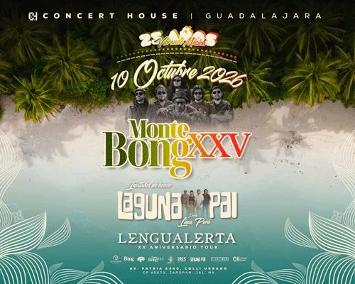 Flyer de MONTEBONG 25 AÑOS - LAGUNA PAI