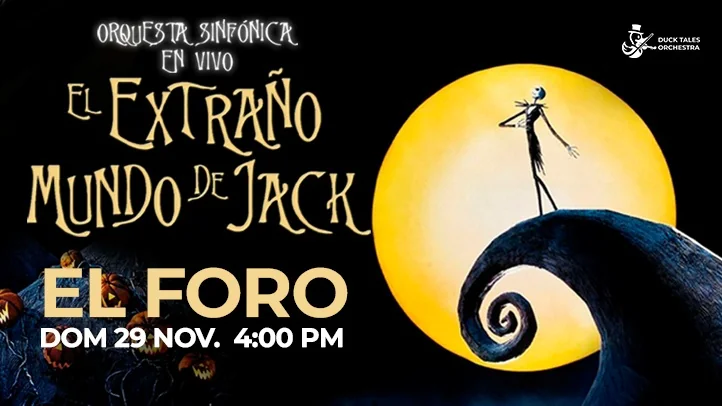 Flyer de El Extraño Mundo De Jack 