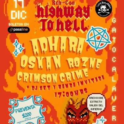 Flyer de Highway to hell