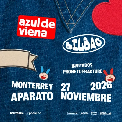 Flyer de Azul de Viena, Bilbao, Prone To Fracture en APARATO
