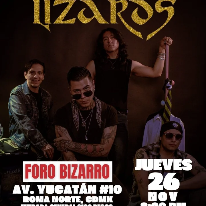 Flyer de Lizards
