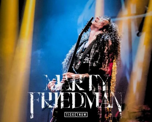 Flyer de MARTY FRIEDMAN