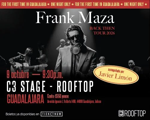 Flyer de FRANK MAZA
