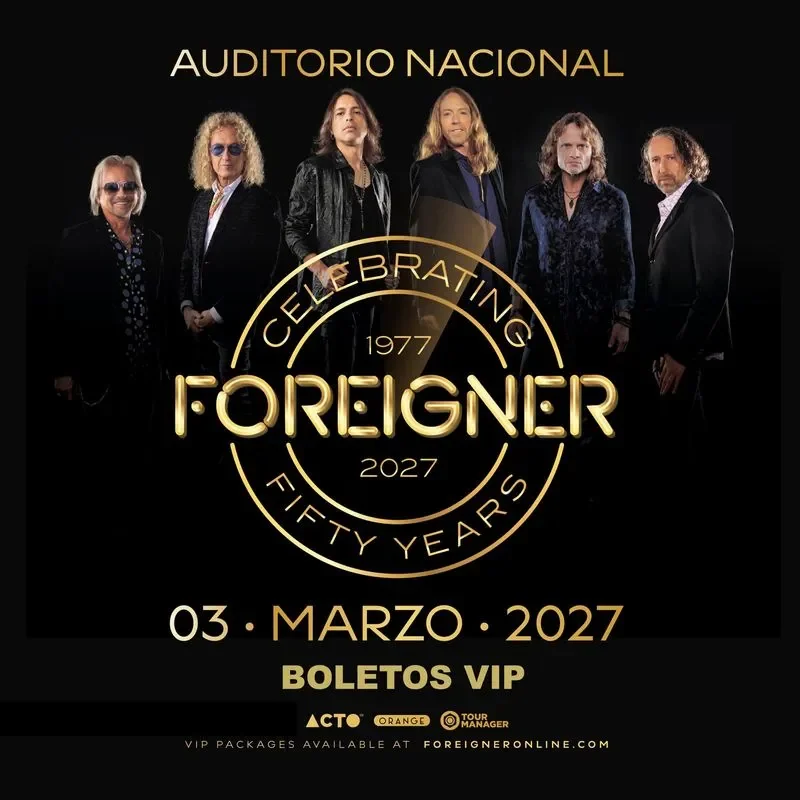 Flyer de Foreigner