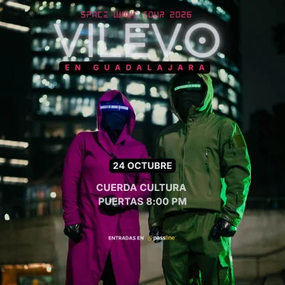 Flyer de Vilevo Space Wave Tour 2026 
