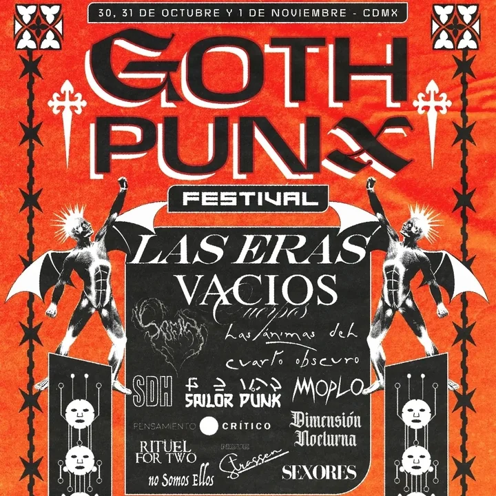Flyer de GOTH PUNK FESTIVAL