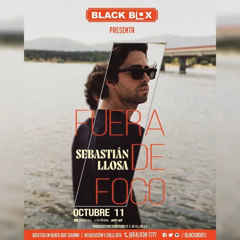 Flyer de Sebastián Llosa