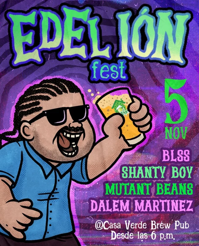 Flyer de Edelión Fest