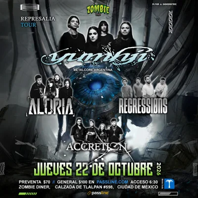 Flyer de Yumhji - Represalia Tour
