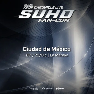 Flyer de SUHO - 2026 KPOP CHRONICLE LIVE