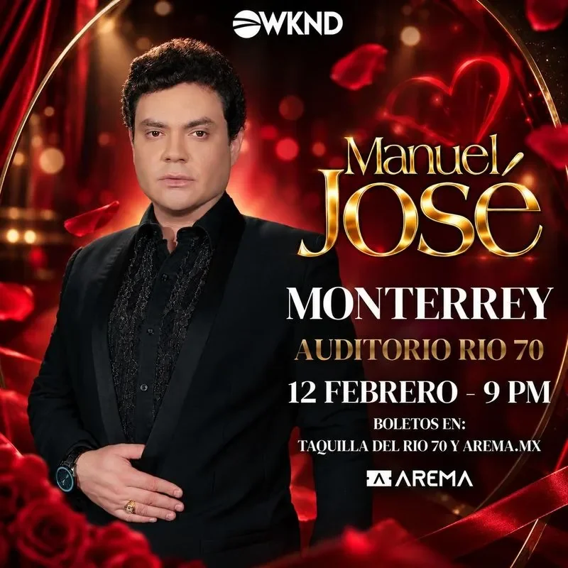 Flyer de Manuel José