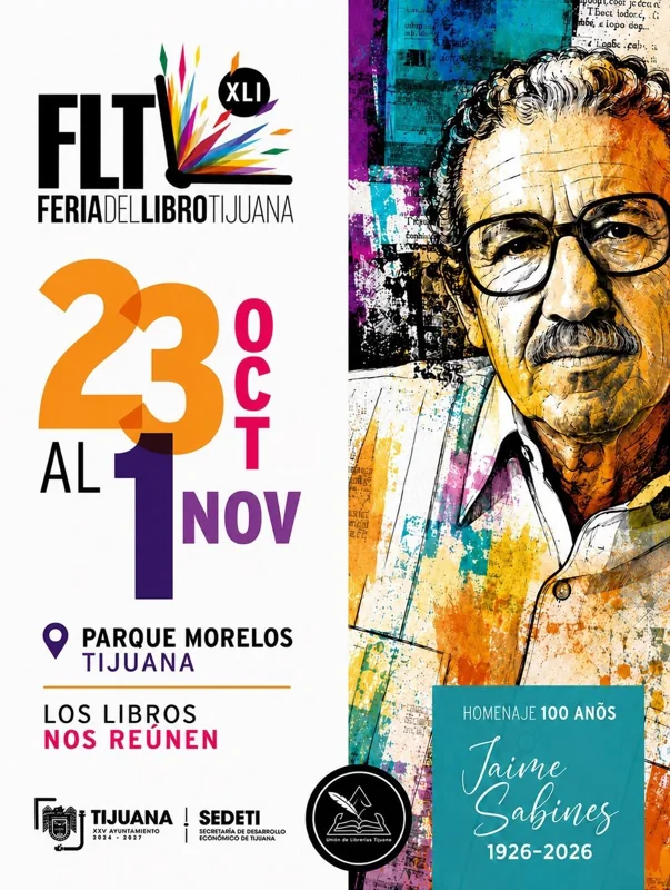 Flyer de Feria del Libro 