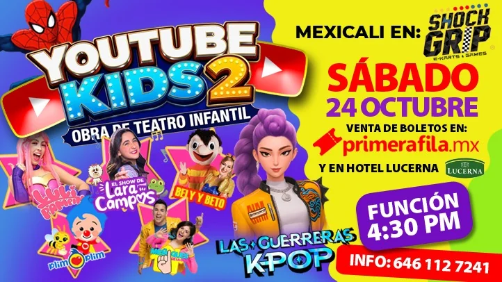 Flyer de YouTube Kids 2
