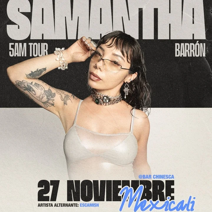Flyer de Samantha Barron