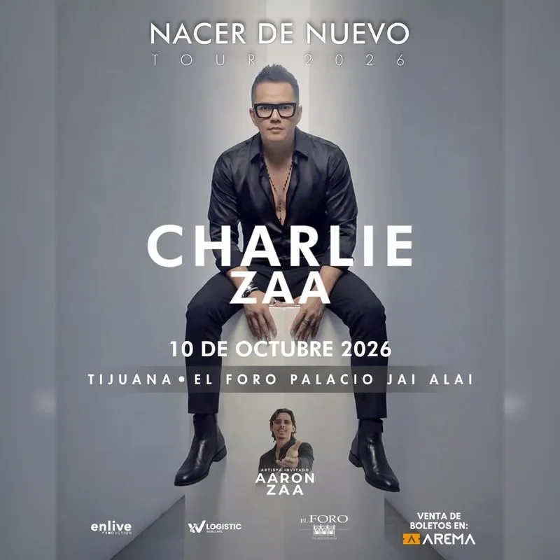 Flyer de Charlie Zaa