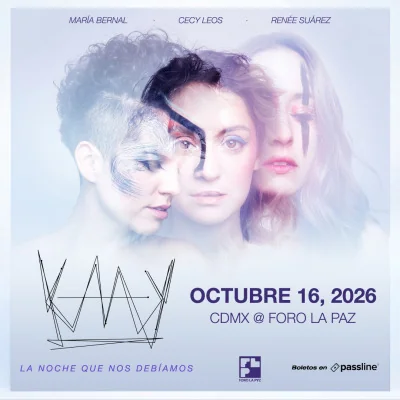 Flyer de KAAY • La noche que nos debíamos •