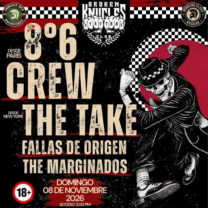 Flyer de The Marginados 2Tone From L.A.