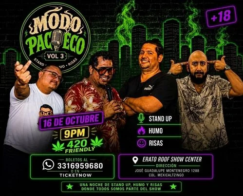 Flyer de MODO PACHECO VOL 3