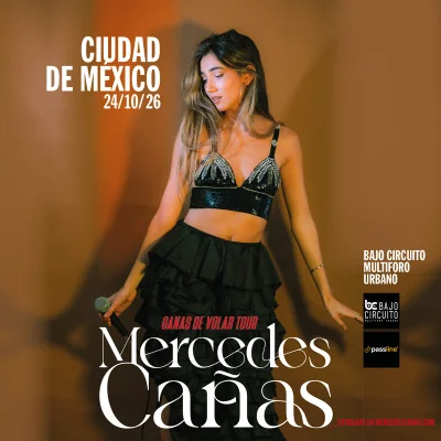 Flyer de MERCEDES CAÑAS