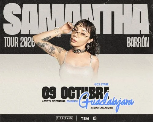 Flyer de SAMANTHA BARRÓN PRESENTA 5AM (DELUXE)