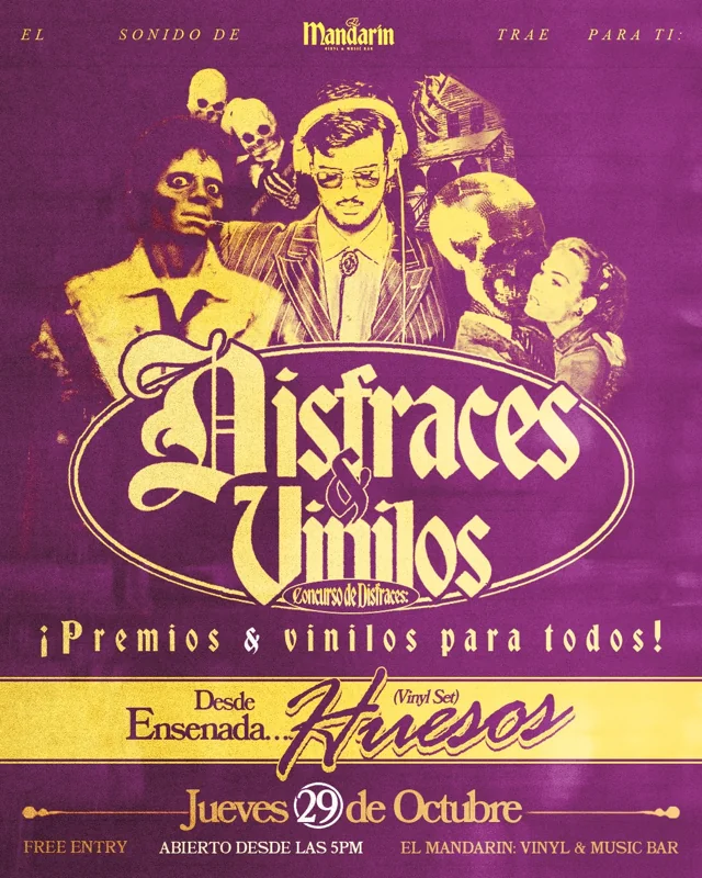 Flyer de Disfraces & Vinilos